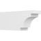 Ekena Millwork Standard Mediterranean Architectural Grade PVC Rafter Tail, 6"W X 10"H X 24"L RFTP06X10X24MED - alternate 1